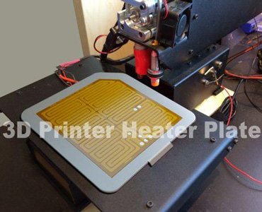 Polyimide Heaters - 3D Printer Heating Plate