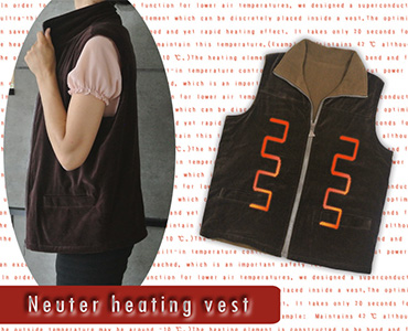 Neuter Heating Vest